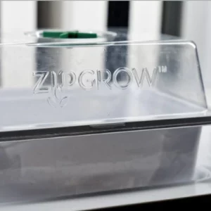 ZipGrow nursery kit sitting on a ZipGarden