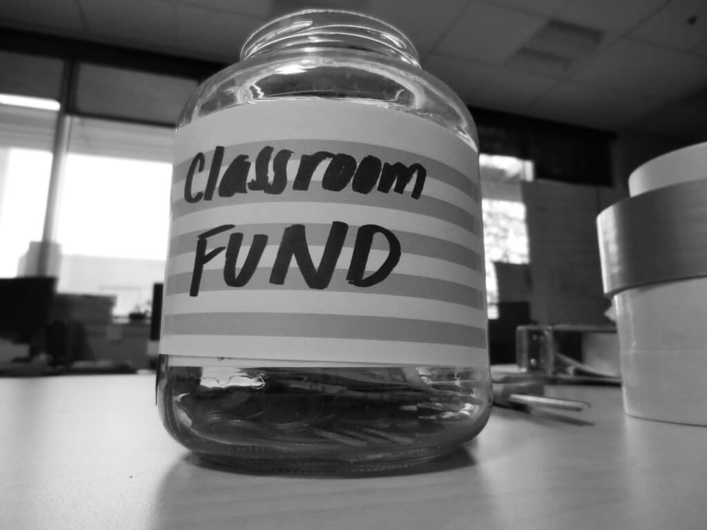 classroom fund jar