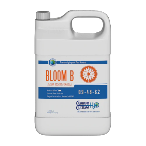 Front view of Cultured Solutions® BLOOM B Bottle