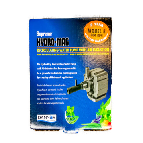 Danner Recirculating Water Pump — 500GPH