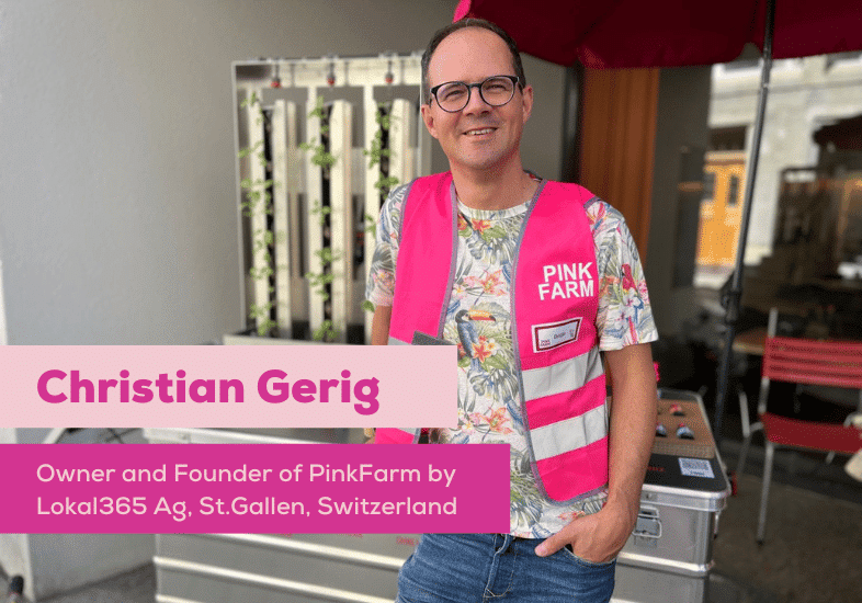 Christian Gerig - pink farm