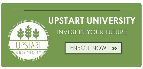upstart university enrollment card