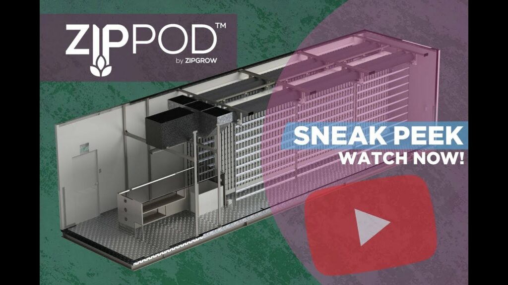 sneak peak of ZipPod on youtube