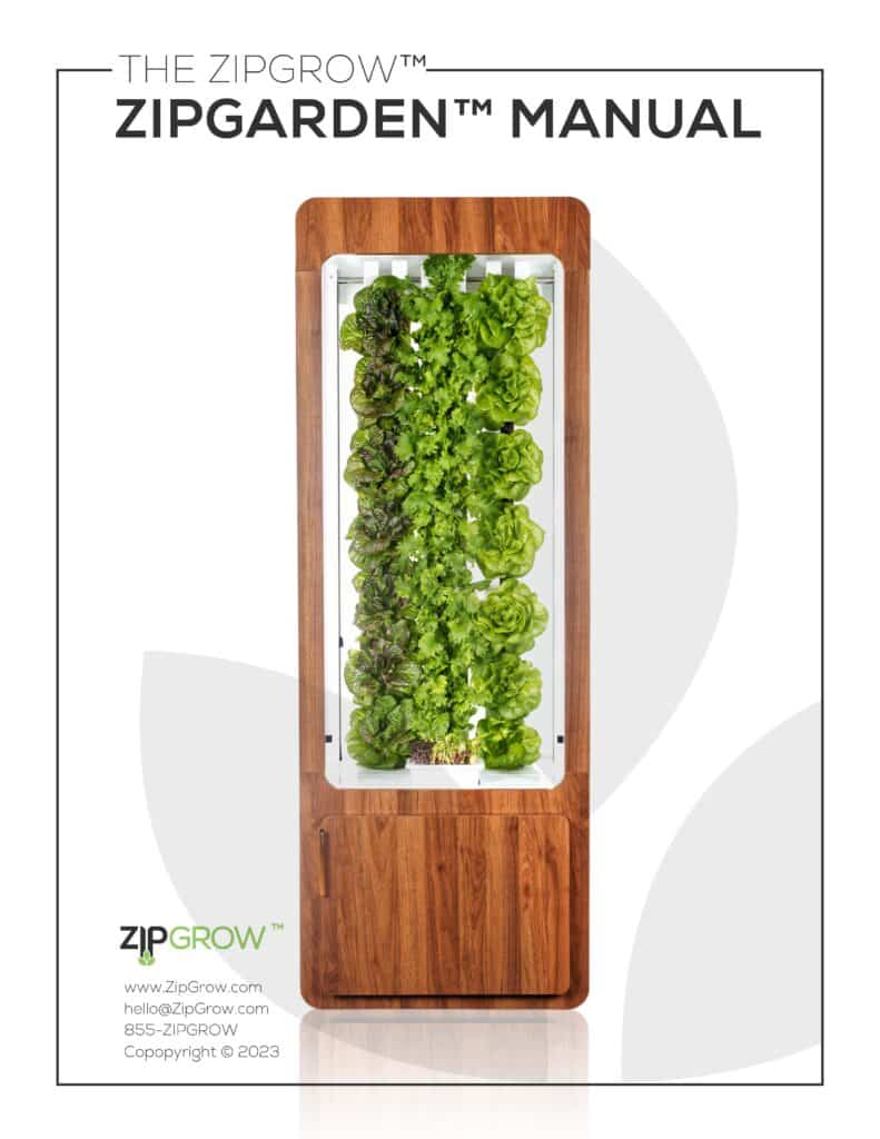 wooden Zipgarden manual cover photo